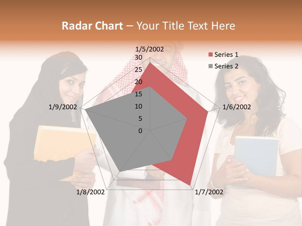 Dishdash University Man PowerPoint Template