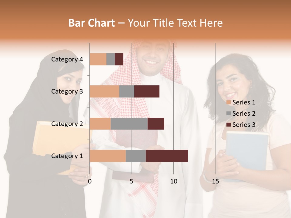 Dishdash University Man PowerPoint Template