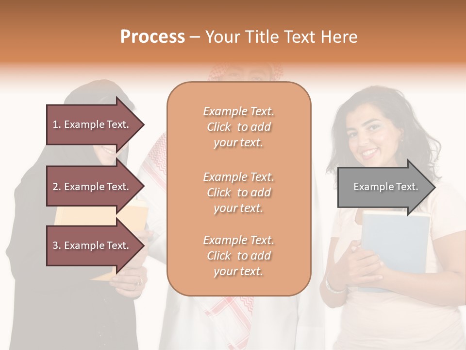 Dishdash University Man PowerPoint Template
