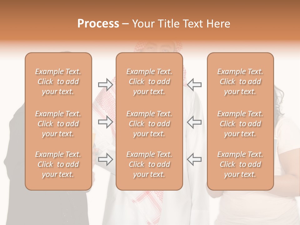 Dishdash University Man PowerPoint Template