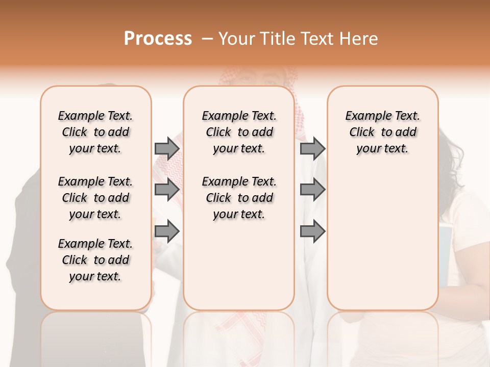 Dishdash University Man PowerPoint Template