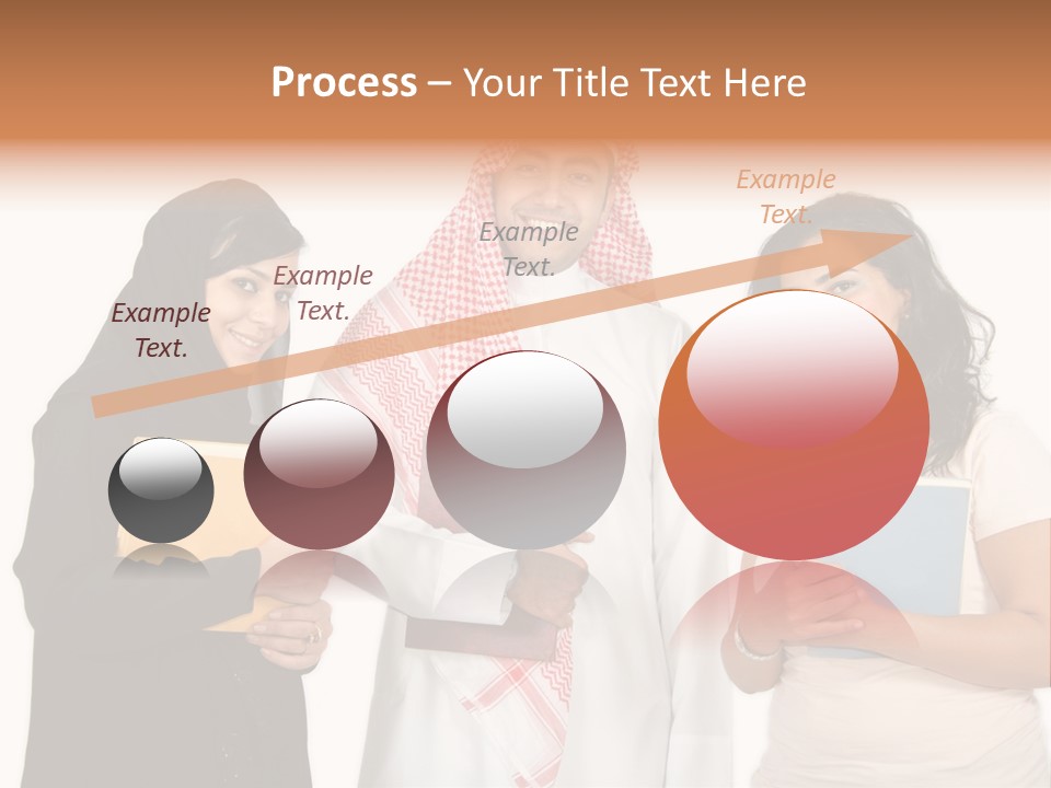 Dishdash University Man PowerPoint Template