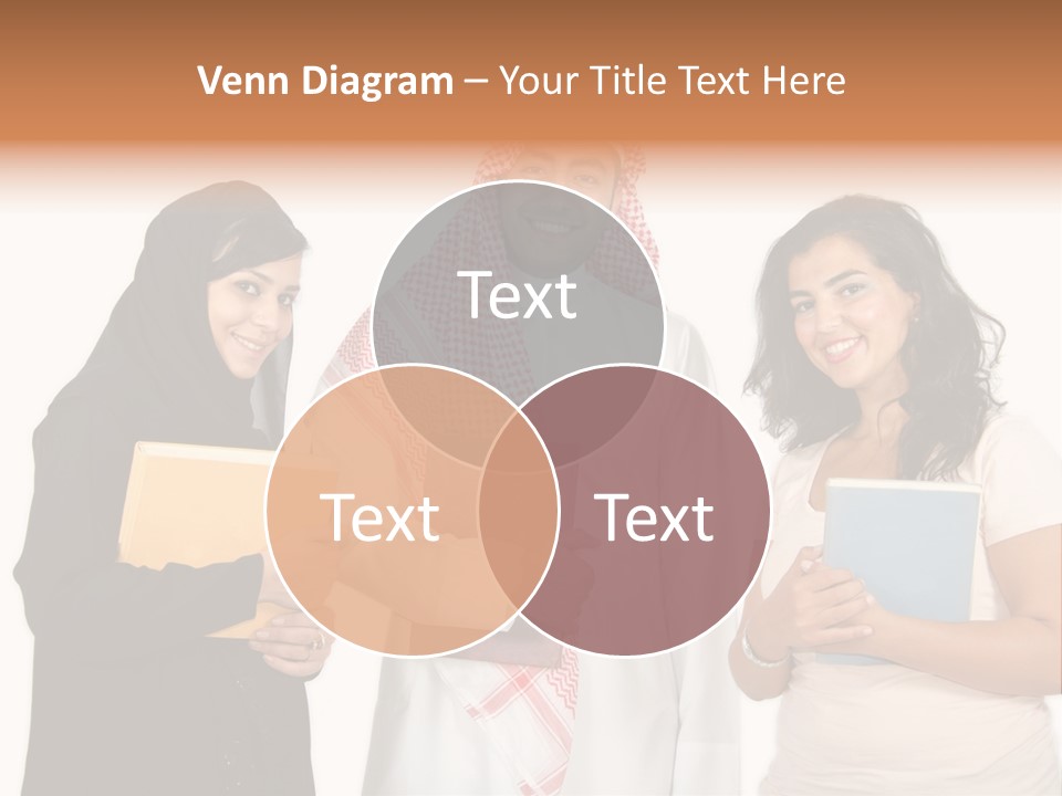 Dishdash University Man PowerPoint Template