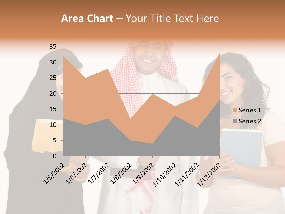 Dishdash University Man PowerPoint Template