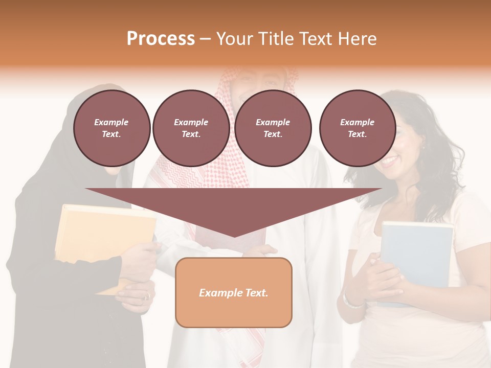 Dishdash University Man PowerPoint Template