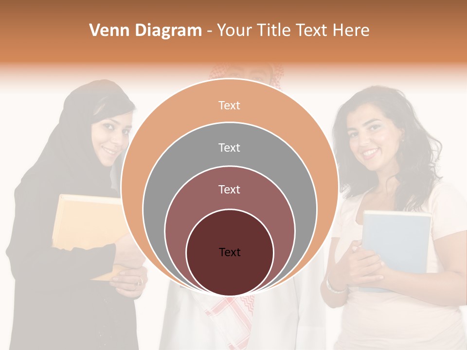 Dishdash University Man PowerPoint Template