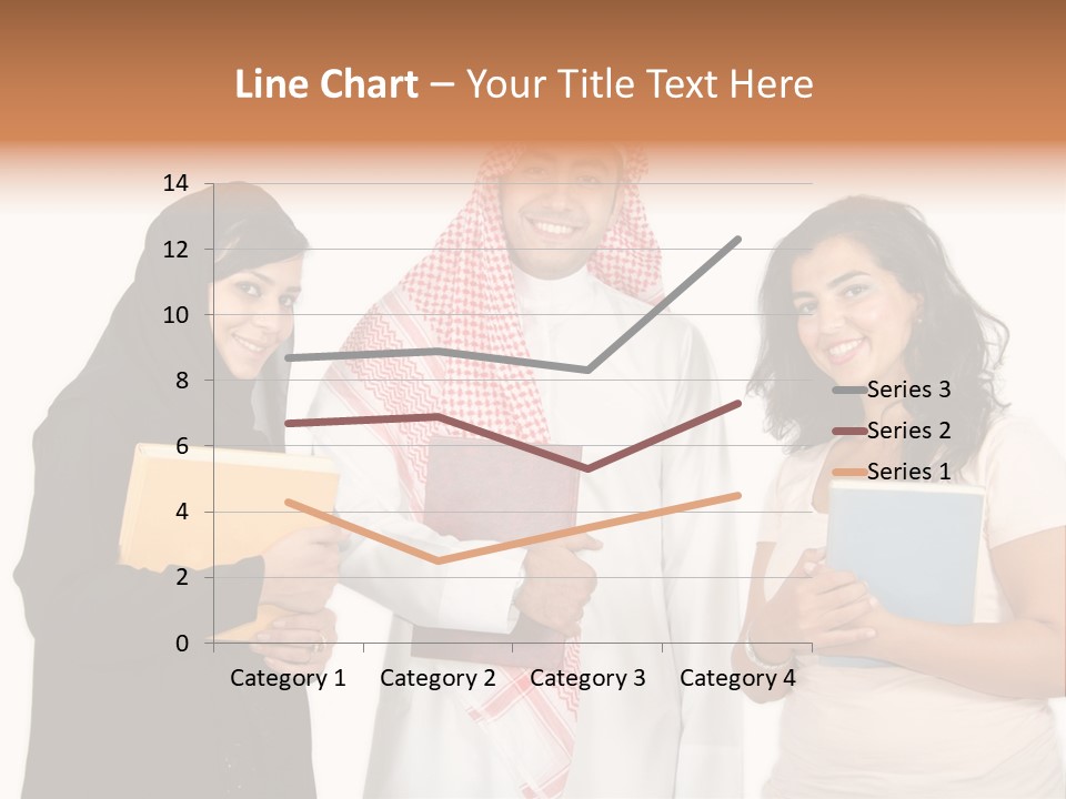 Dishdash University Man PowerPoint Template