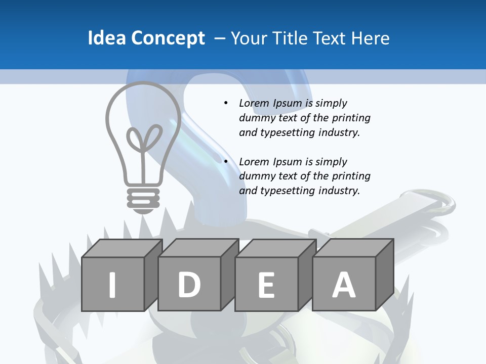 Concept Sign Hunting PowerPoint Template