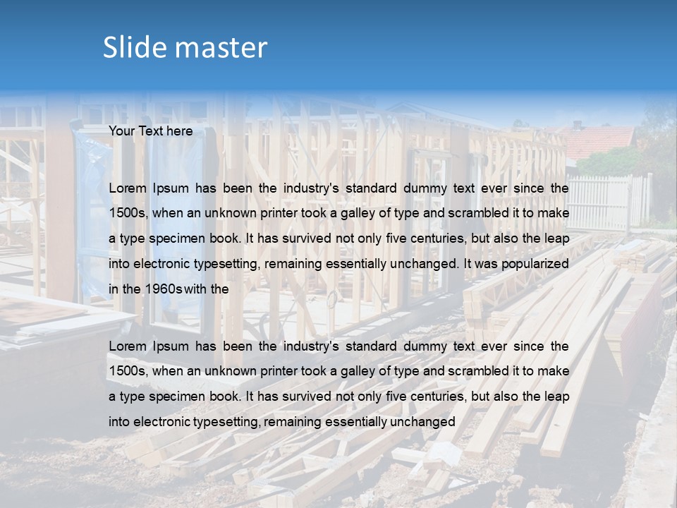 Black Glossy Gadget PowerPoint Template