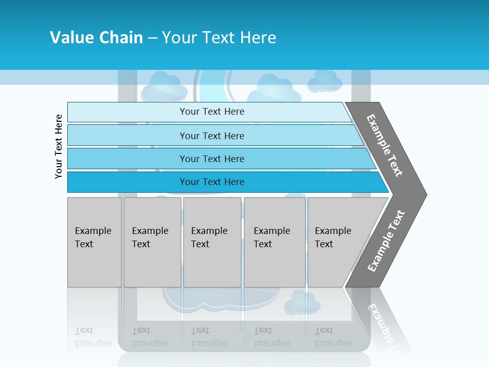 Black Glossy Gadget PowerPoint Template