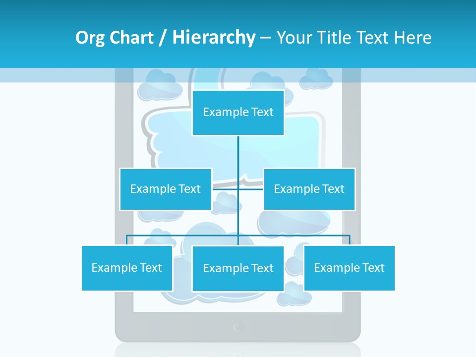 Black Glossy Gadget PowerPoint Template