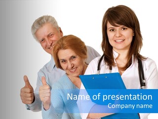 Pensioner  Uniform PowerPoint Template