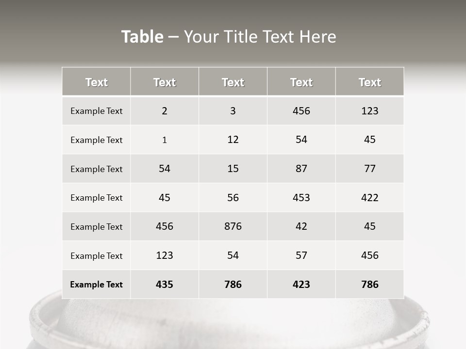 Air Moisture Isolated PowerPoint Template