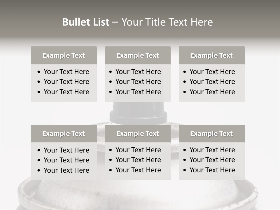 Air Moisture Isolated PowerPoint Template