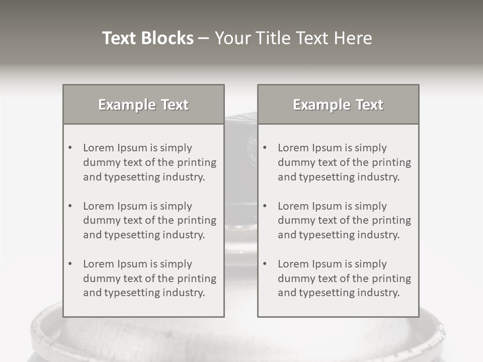 Air Moisture Isolated PowerPoint Template