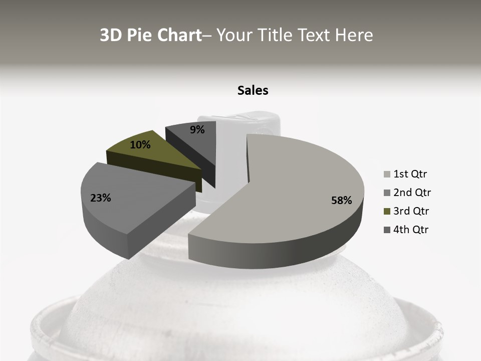 Air Moisture Isolated PowerPoint Template