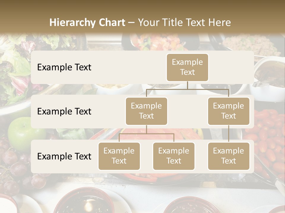 A Table Filled With Lots Of Different Types Of Food PowerPoint Template