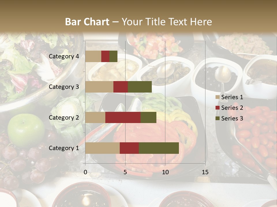 A Table Filled With Lots Of Different Types Of Food PowerPoint Template
