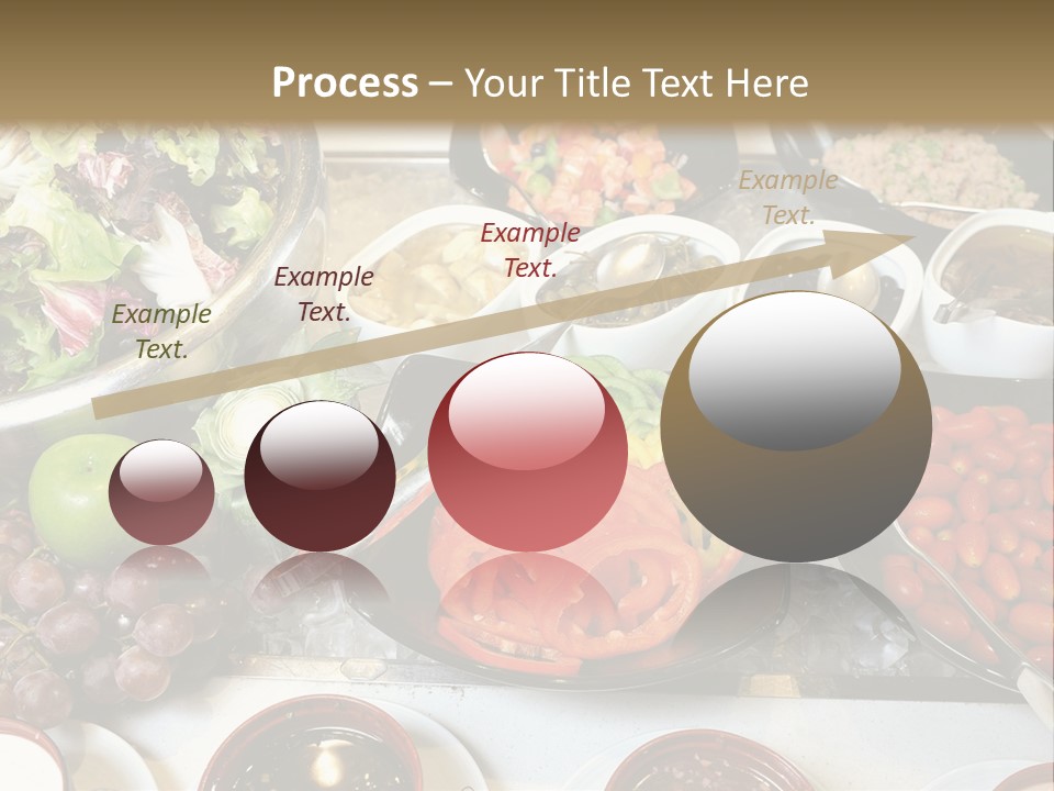 A Table Filled With Lots Of Different Types Of Food PowerPoint Template