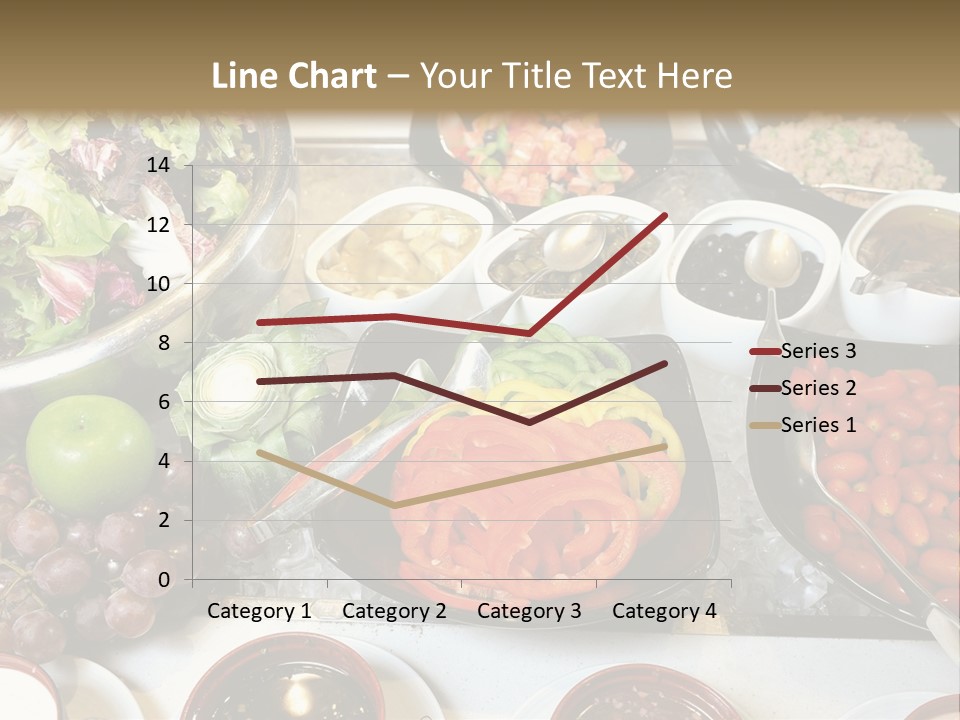 A Table Filled With Lots Of Different Types Of Food PowerPoint Template