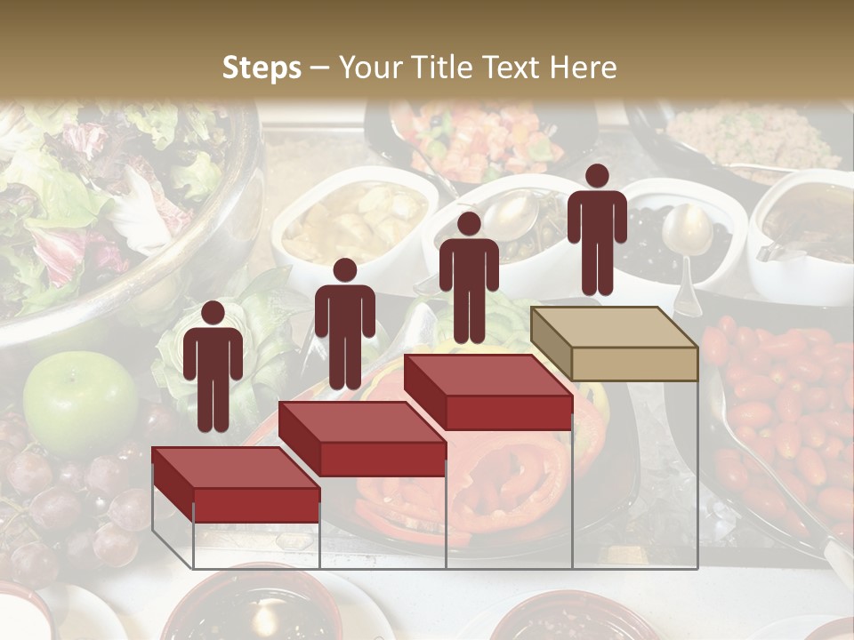 A Table Filled With Lots Of Different Types Of Food PowerPoint Template