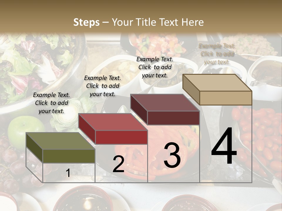 A Table Filled With Lots Of Different Types Of Food PowerPoint Template