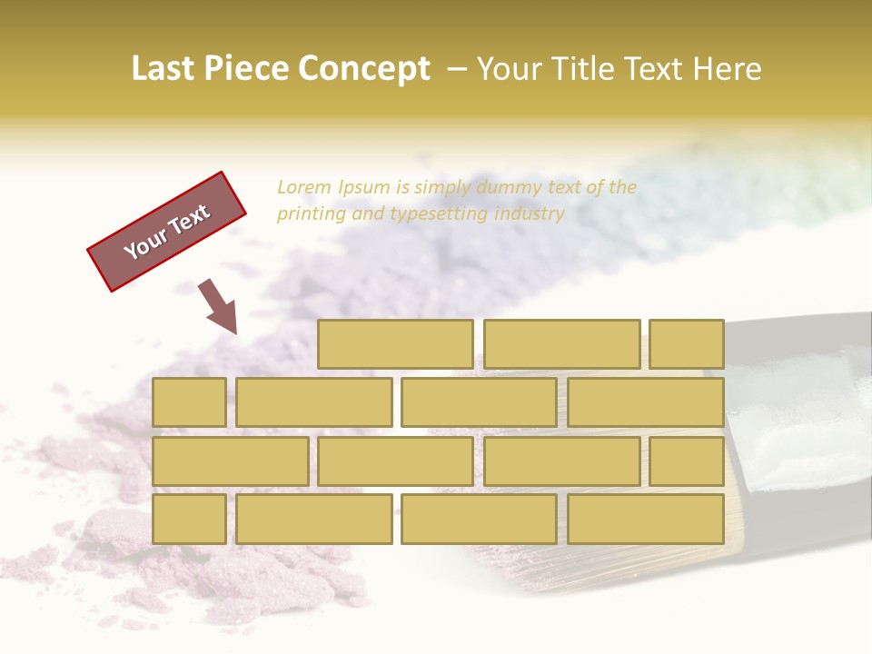 Gariep Dam Wall South Africa PowerPoint Template