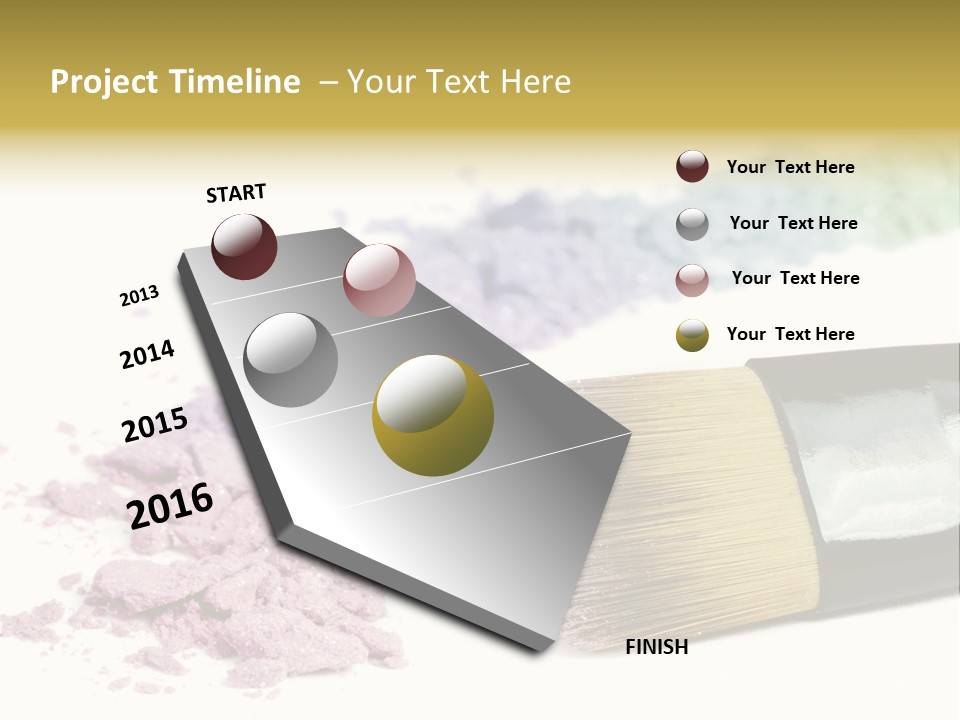 Gariep Dam Wall South Africa PowerPoint Template