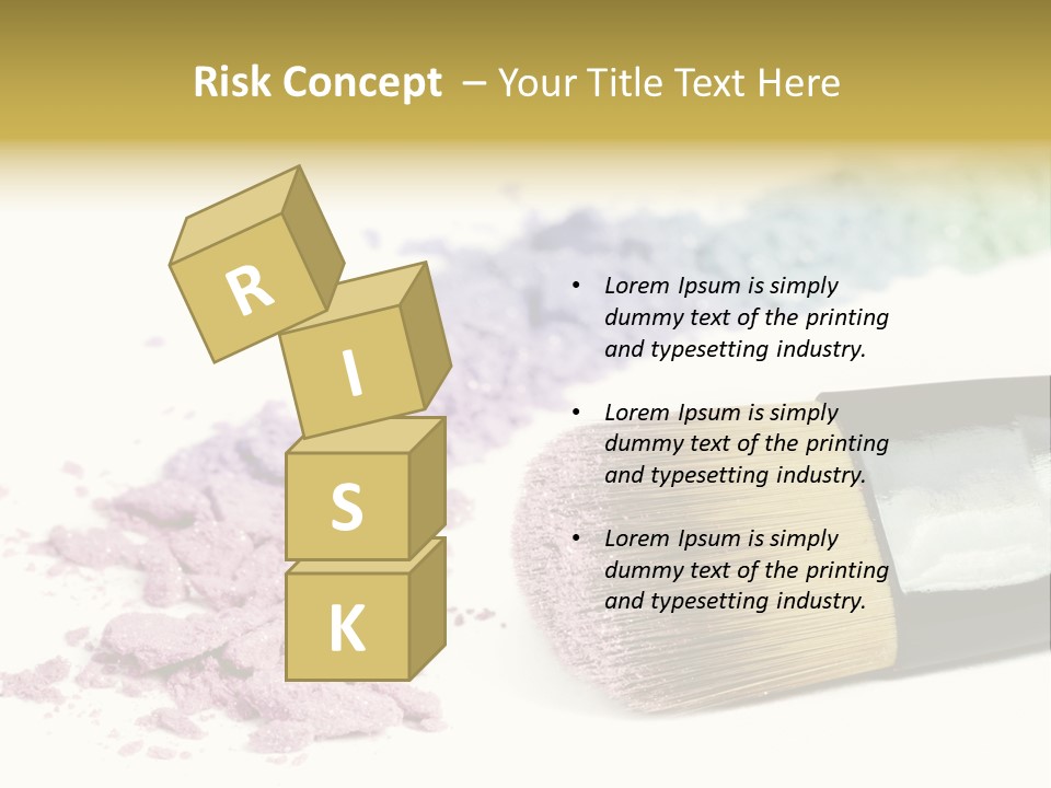 Gariep Dam Wall South Africa PowerPoint Template