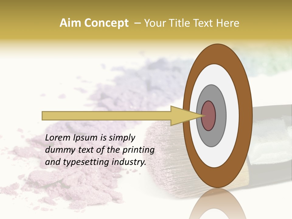 Gariep Dam Wall South Africa PowerPoint Template