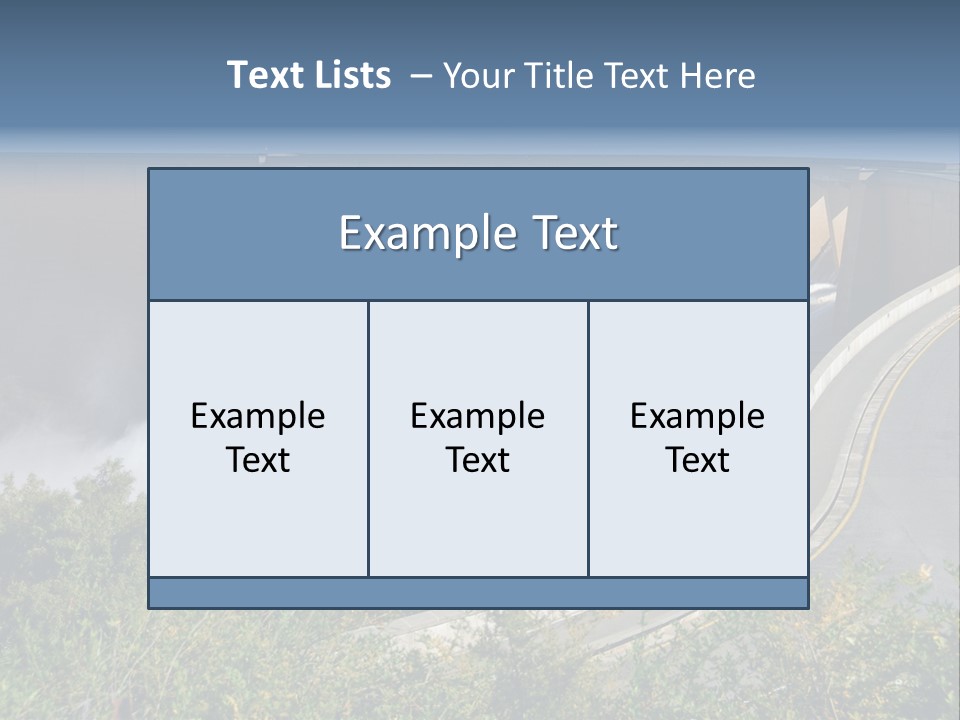 Gariep Dam Wall South Africa PowerPoint Template