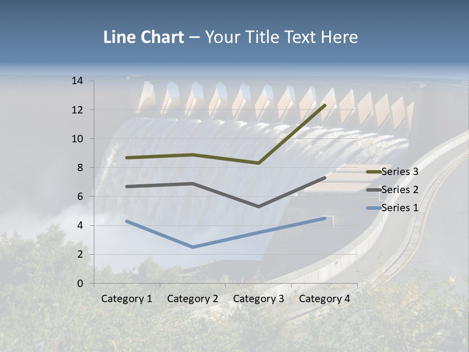 Gariep Dam Wall South Africa PowerPoint Template