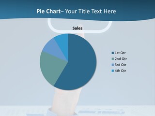 Cloud Computing Service Gesture Reaching PowerPoint Template