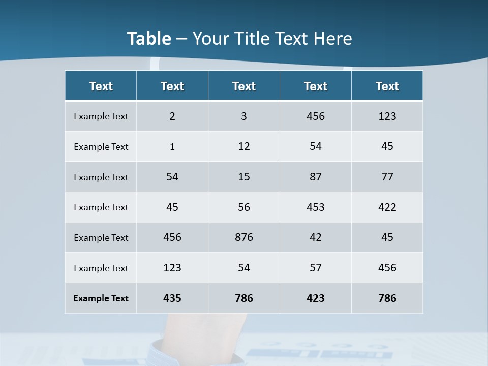Cloud Computing Service Gesture Reaching PowerPoint Template