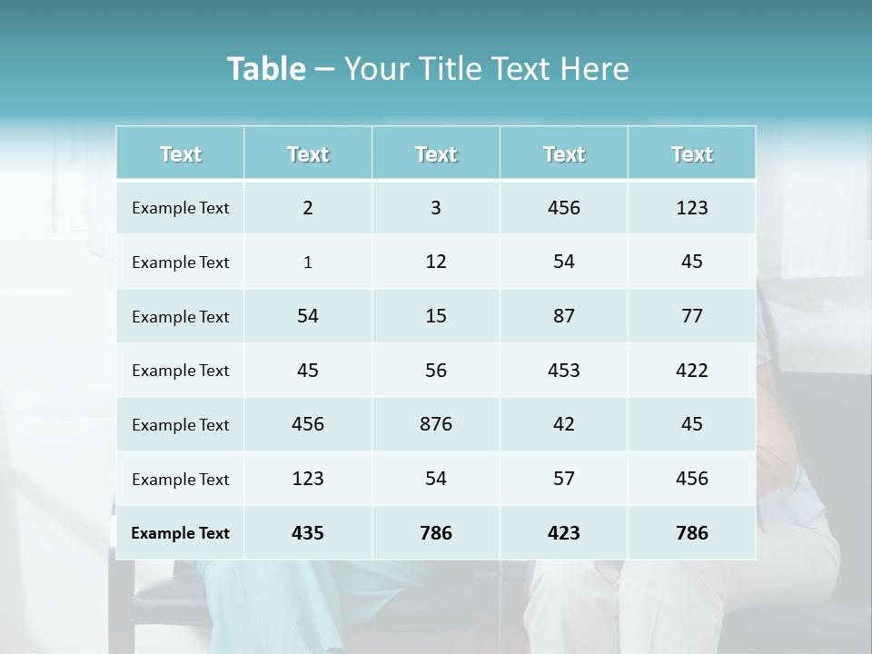 Young  Person PowerPoint Template