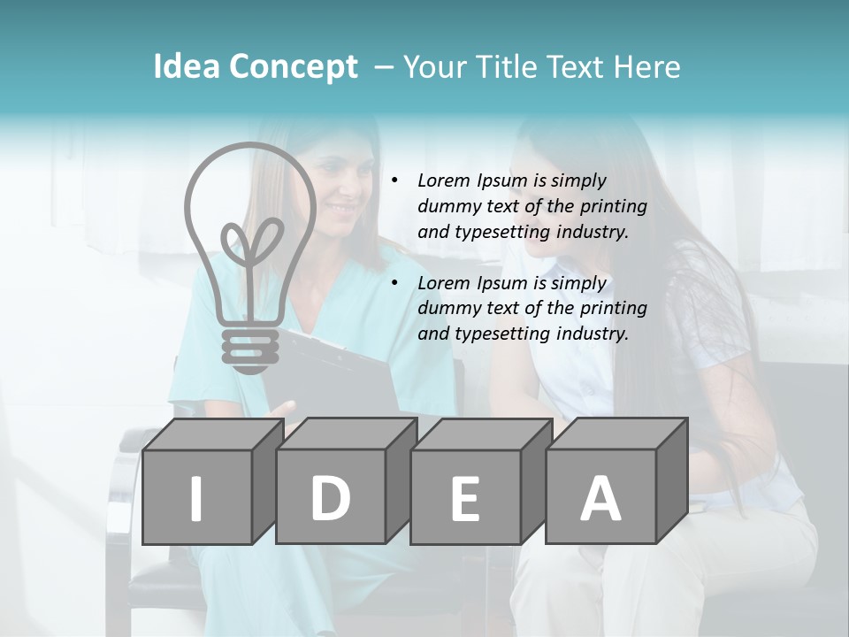 Young  Person PowerPoint Template