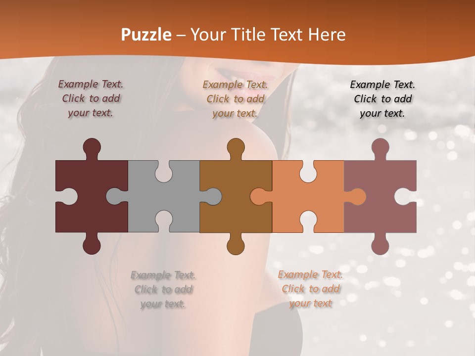 Bra Bikini Skin PowerPoint Template