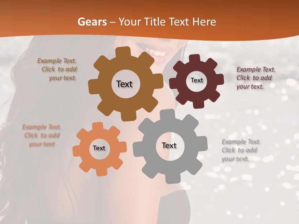 Bra Bikini Skin PowerPoint Template