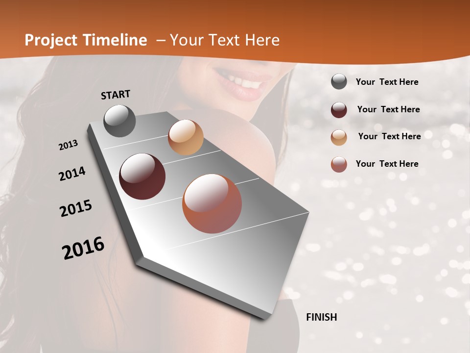 Bra Bikini Skin PowerPoint Template