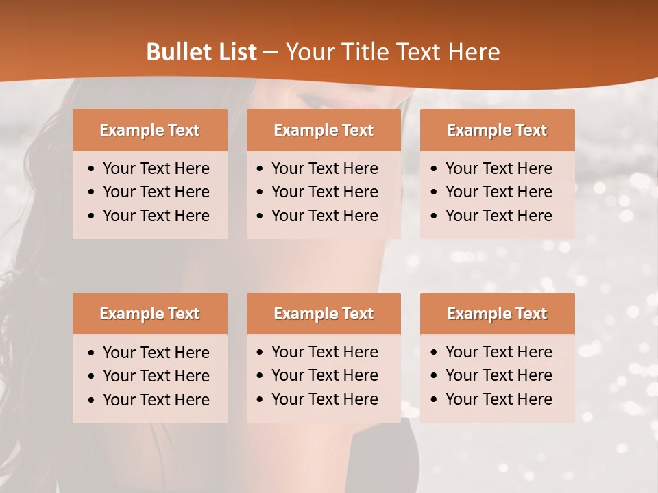 Bra Bikini Skin PowerPoint Template