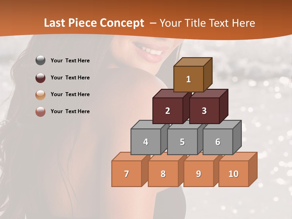 Bra Bikini Skin PowerPoint Template