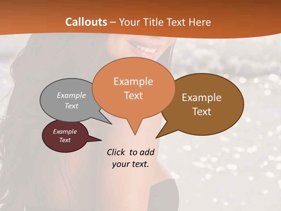 Bra Bikini Skin PowerPoint Template