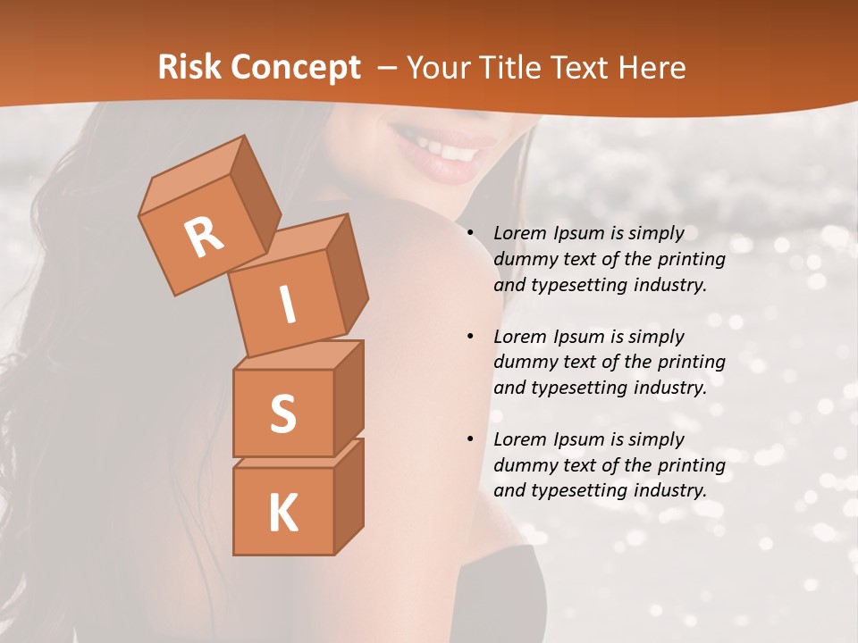 Bra Bikini Skin PowerPoint Template