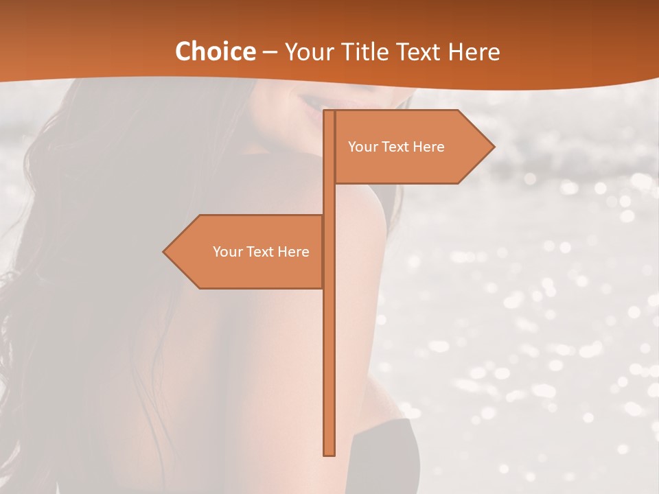 Bra Bikini Skin PowerPoint Template