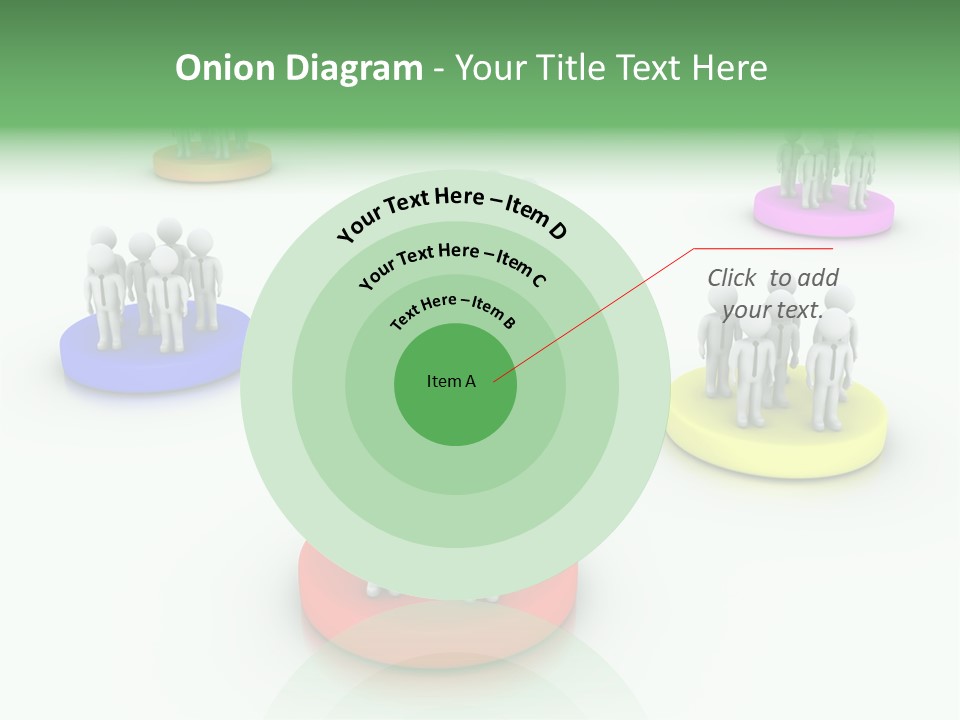 A Group Of People Standing On Top Of Each Other PowerPoint Template