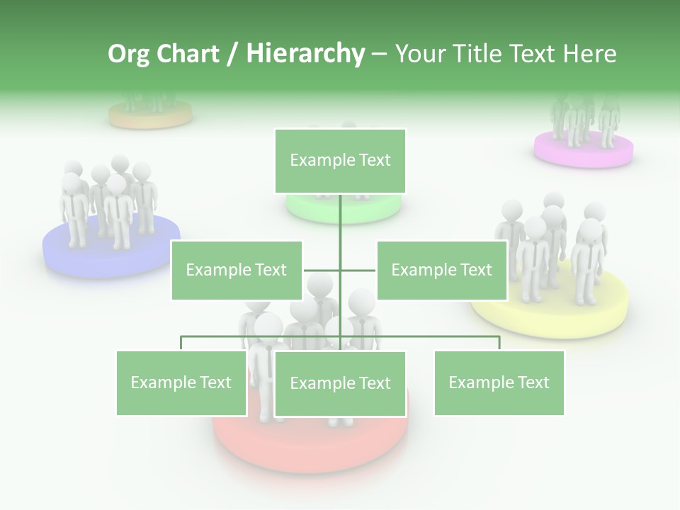 A Group Of People Standing On Top Of Each Other PowerPoint Template