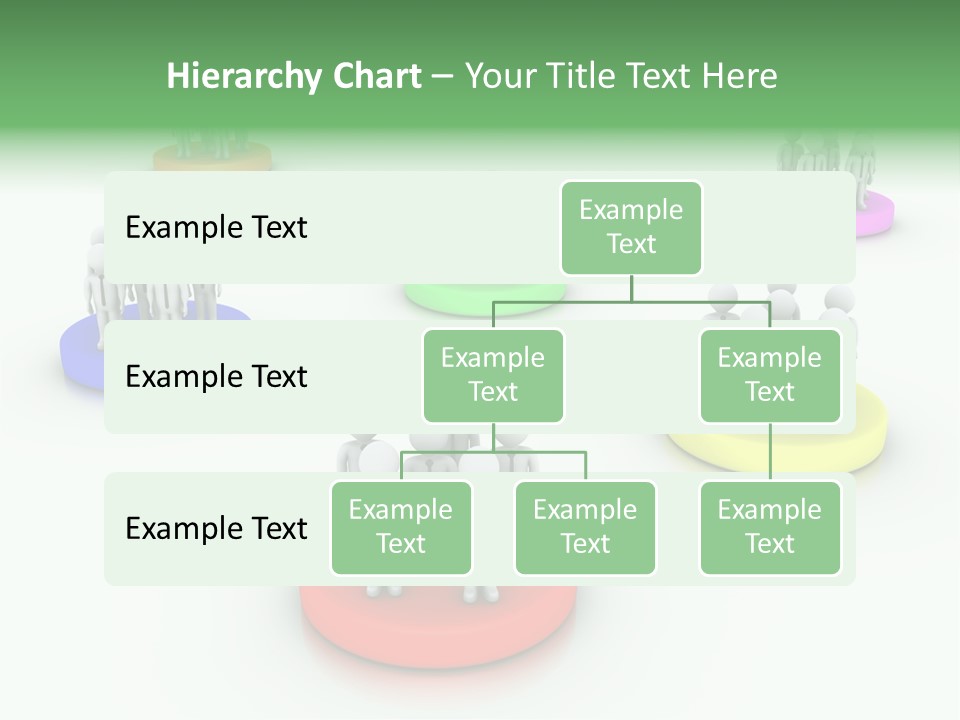A Group Of People Standing On Top Of Each Other PowerPoint Template