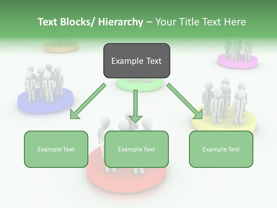 A Group Of People Standing On Top Of Each Other PowerPoint Template