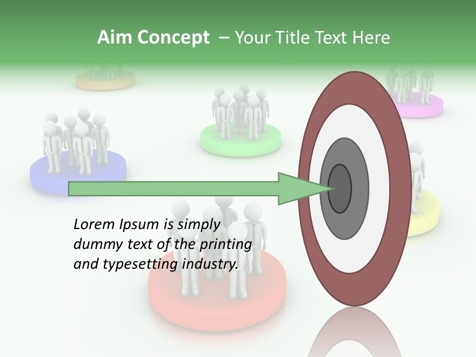 A Group Of People Standing On Top Of Each Other PowerPoint Template