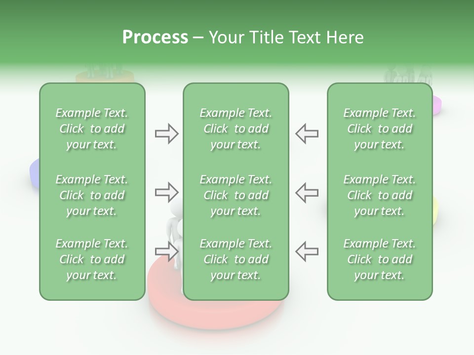A Group Of People Standing On Top Of Each Other PowerPoint Template